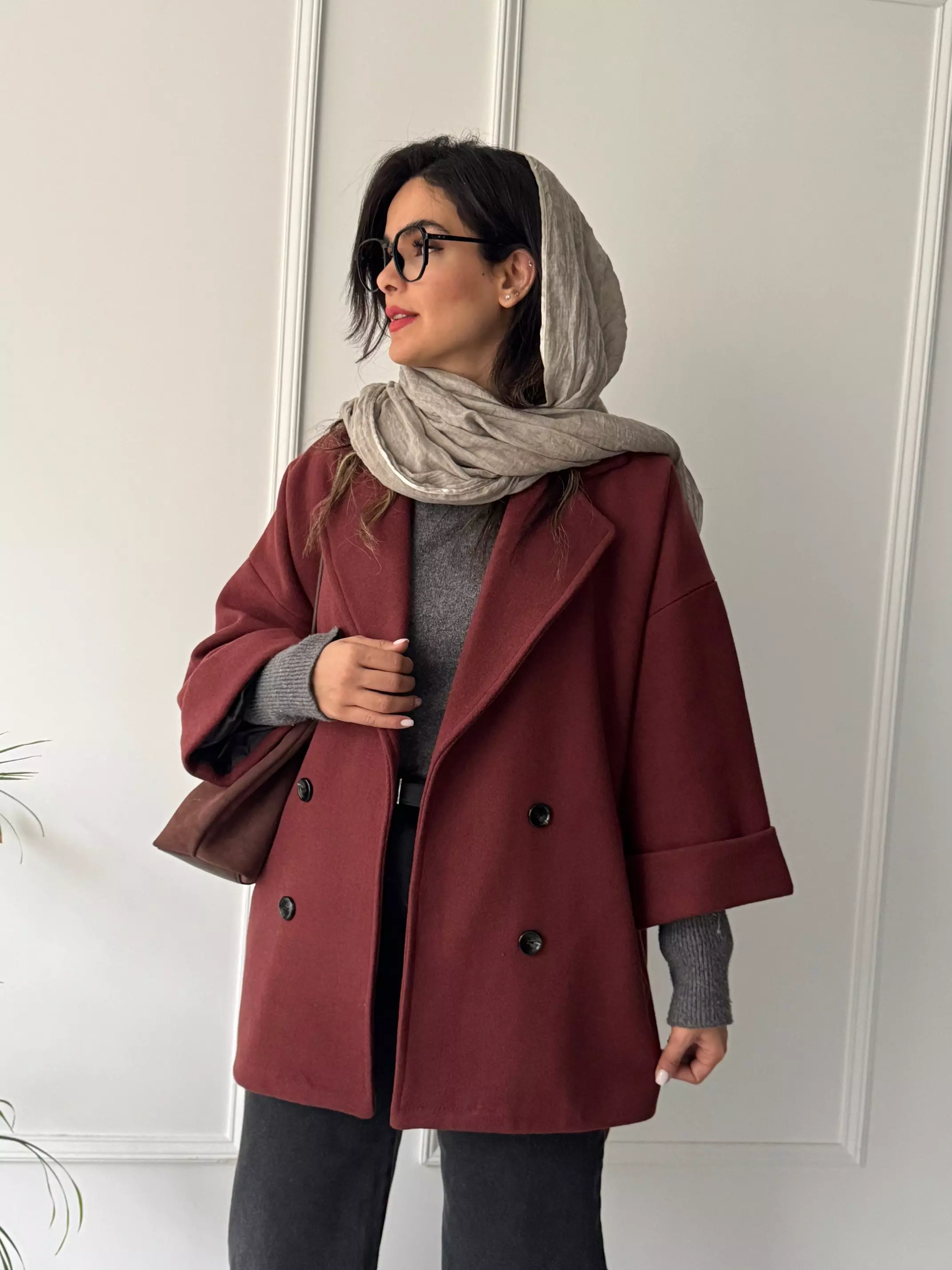 پالتو فوتر آستردار لونا